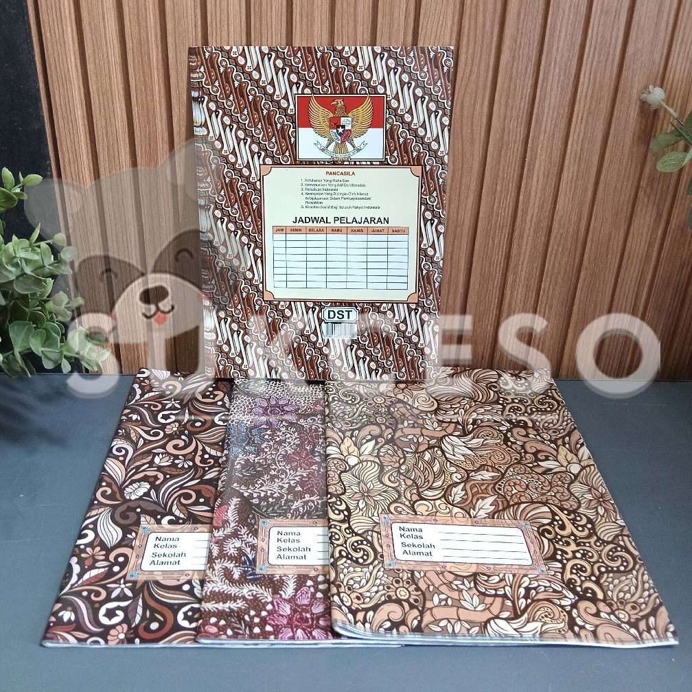 

VIS-1 Sampul Buku Batik Artpaper Kwarto PAK Isi 20 Lembar
