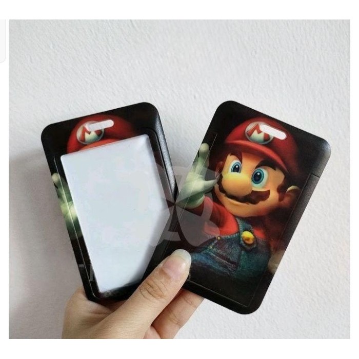 

ANDMA Gantungan ID Card Holder Super Mario Trendy / Lanyard Super Mario - B.Mario No Tali