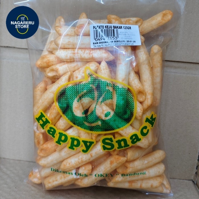 

Happy snack potato keju bakar 125gr