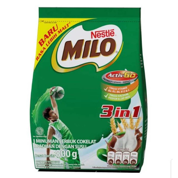 

MILO 3 IN 1 ISI 12 24 60 DAN ISI 35G 22G