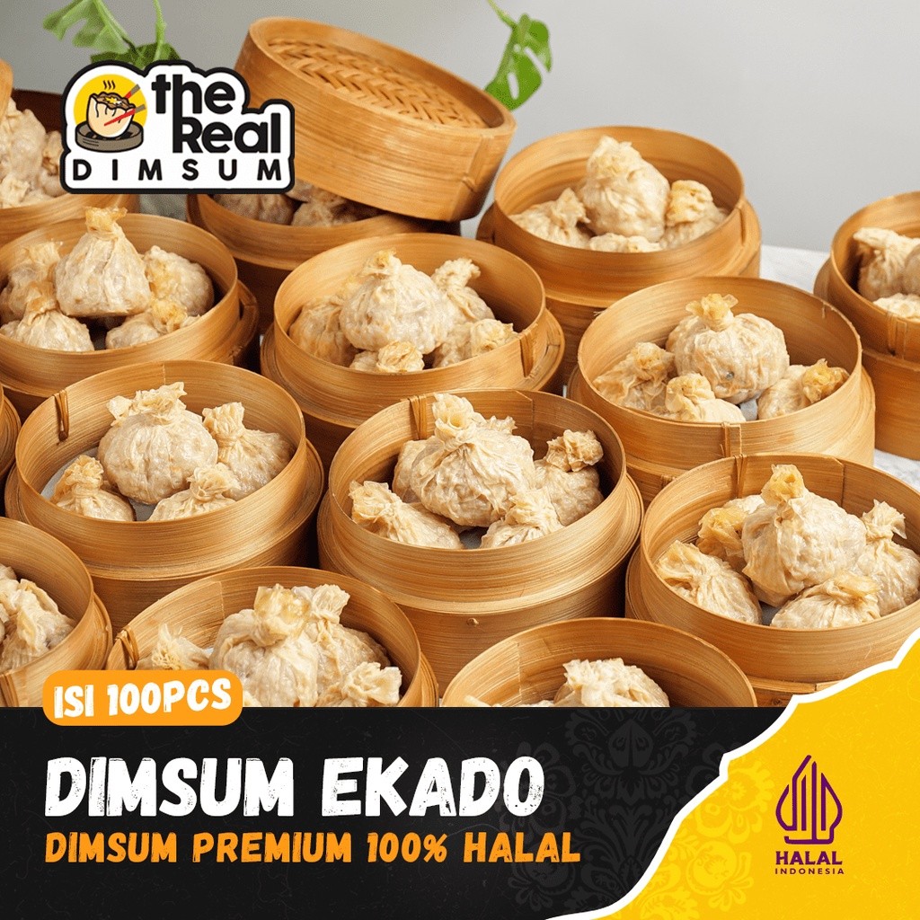 

Dimsum Ekado Halal Isi 100