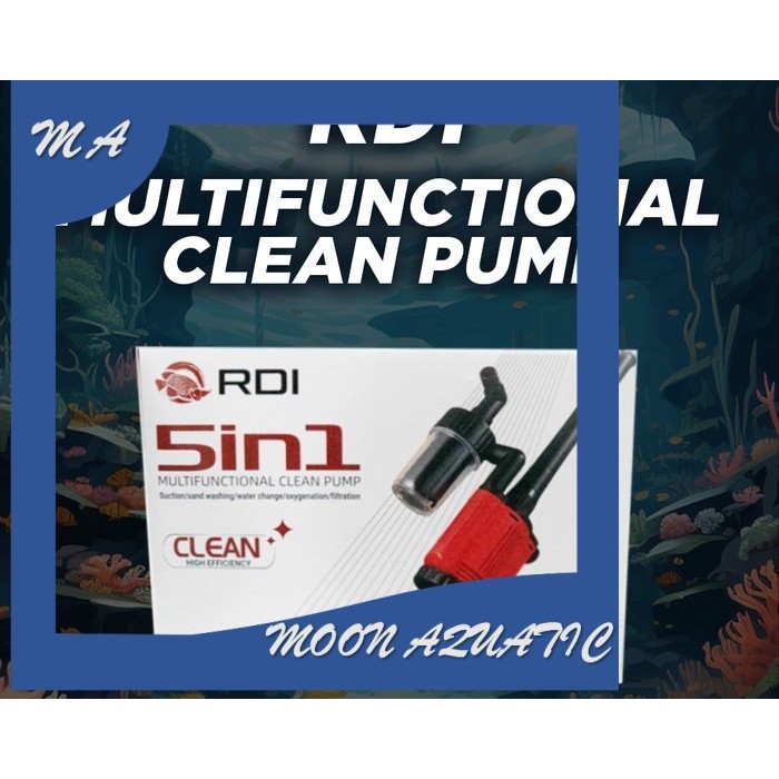 Cleaner Pump Otomatis RED DRAGON INDONESIA RDI MULTI FUNCTIONAL AUTOMATIC CLEANER PUMP AQUARIUM RDI 