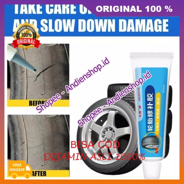 BELI 1 GRATIS 1 Lem Ban Sobek Lem Tambal Perbaikan Ban Mobil Dan Motor Universal Lem Super Ban Anti 