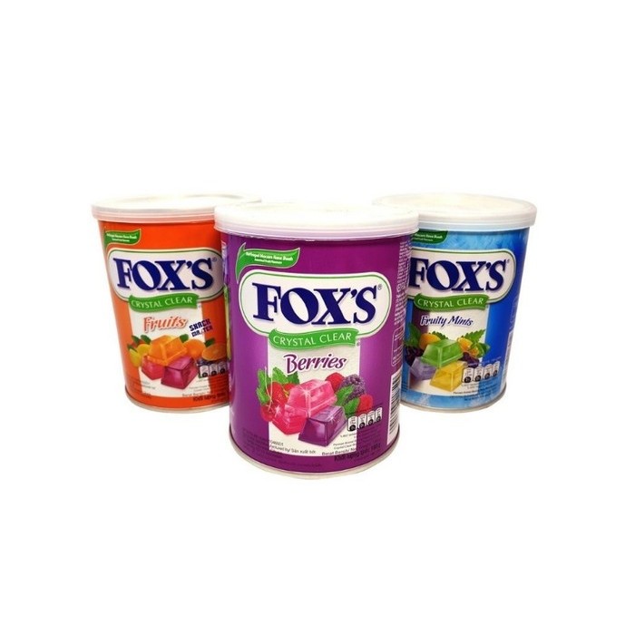 

permen fox kaleng 180g all varian / permen kaleng fox