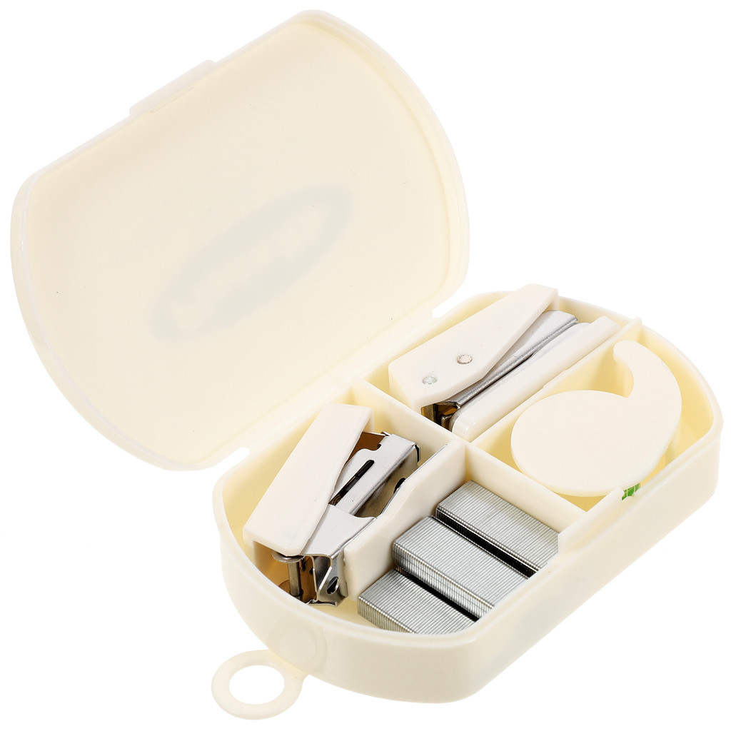 

Hand Tool Box Mini Binders Kids Desks Hole Punch Tools Craft Stapler Tape Staplers Scrapbooking Kit Office
