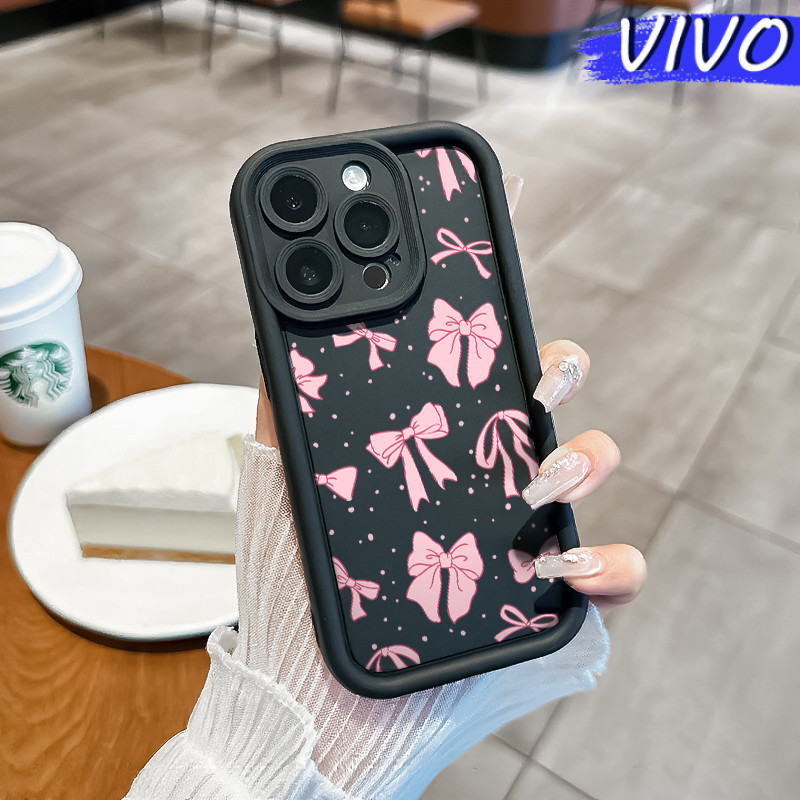 Coquette Pita Silicone SoftCase VIVO Y17s Y12s Y03 Y15s Y21 Y20 Y18 Y28 Y16 Y22 Y02 Y17 Soft Polos H