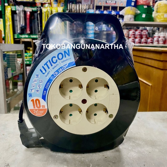 Uticon Kabel Box CR-2810 / Kabel Roll 10 Meter Uticon