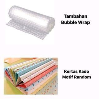 

Packing Extra Bubble Wrap dan Extra Kertas Kado