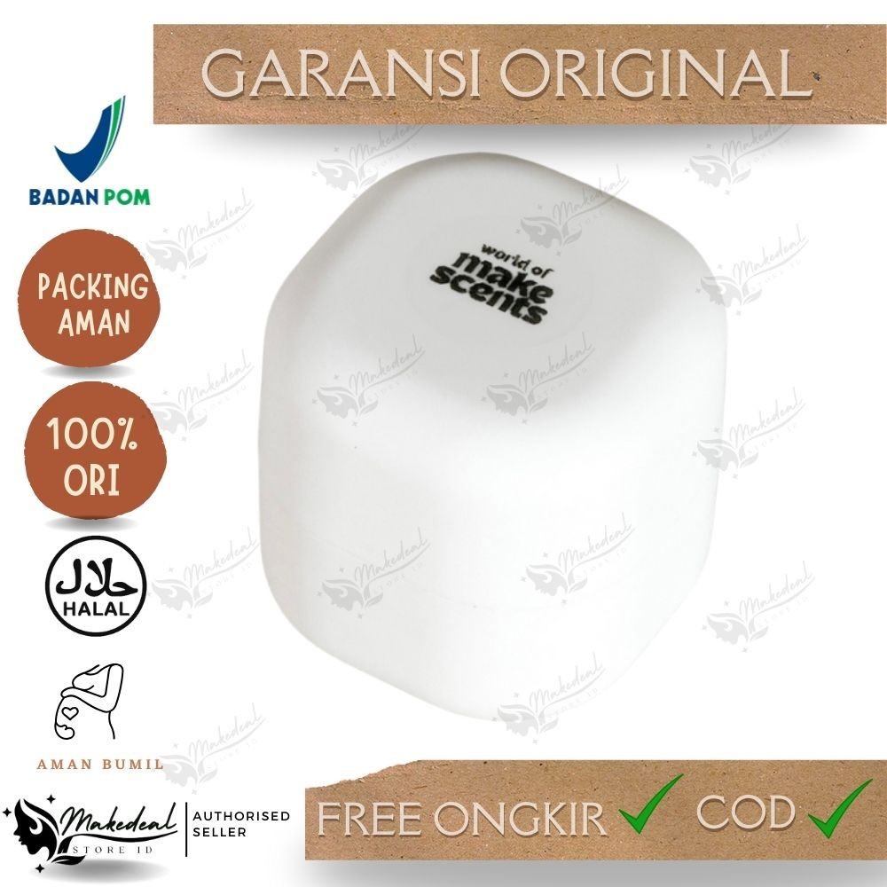 [BLISS] World Of Make Scent Woody Solid Perfume | Parfum Solid Pria | Parfum Padat Laki - Laki (BPOM