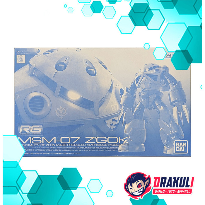BANDAI Plamo RG MSM-07 Z'Gok (PBandai)