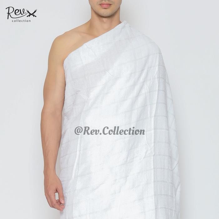 "D.LTA" - READY STOCK Kain Ihram Set Baju Ihram Atasan dan Bawahan Ardha Exclusive Perlengkapan Haji