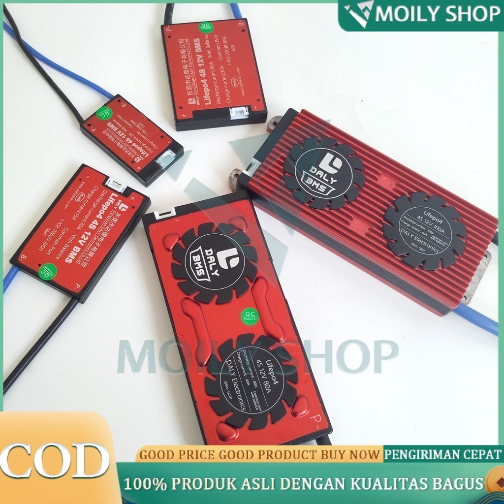 BMS lifepo4 4S 60A merk DALY 4S 8S 16S 20S 50A 60A 80A 100A 40A 12V 24V 48V 60V/Smart BMS Daly Lifep