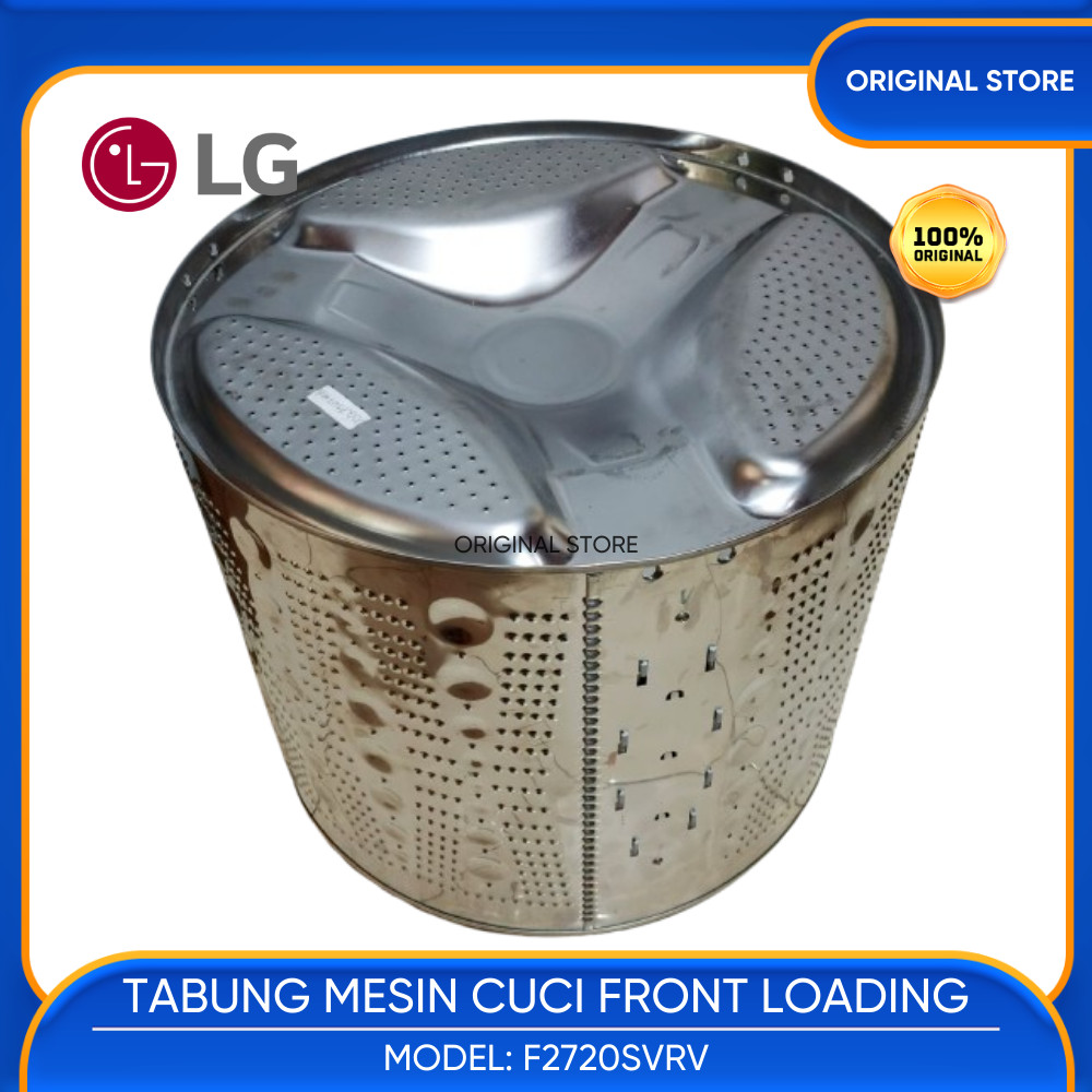 Tabung Drum Stainless Mesin Cuci 1 Tabung Front Loading LG 20Kg F2720SVRV