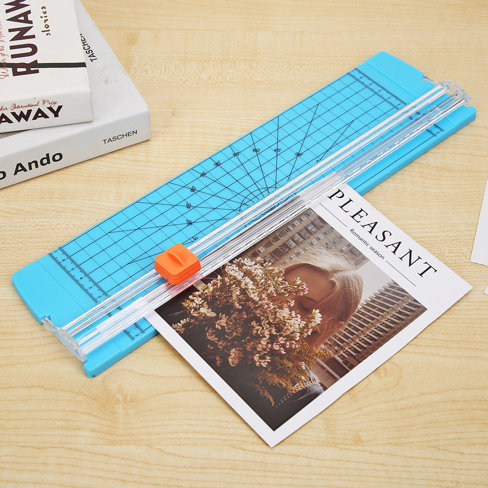 

A4 Paper Cutting Guillotine Precision Paper for Craft Paper Card Photo Trimmers Cutters With Pull-out Ruler Home Crafts Tools