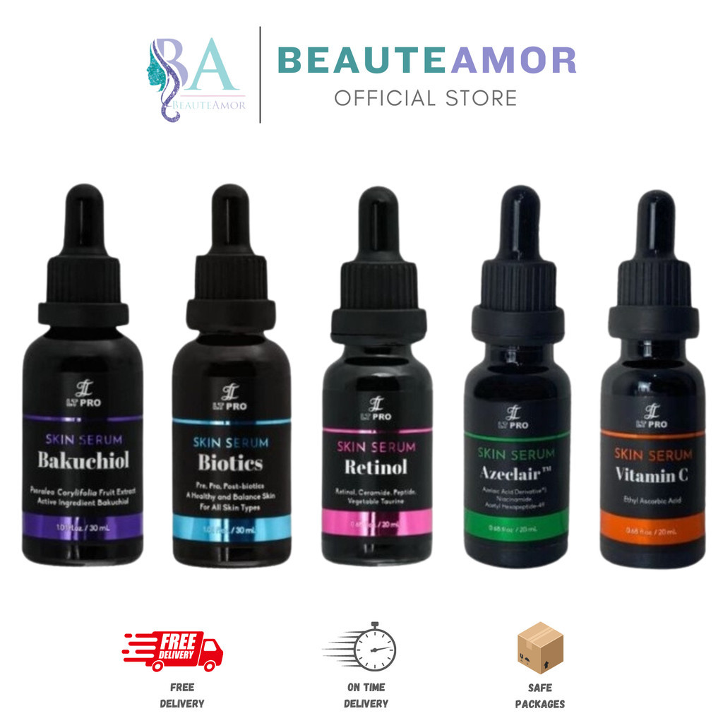 BEAUTEAMOR - LT PRO Skin Serum - Retinol | Biotic | Bakuchiol | Vitamin C | Azeclair