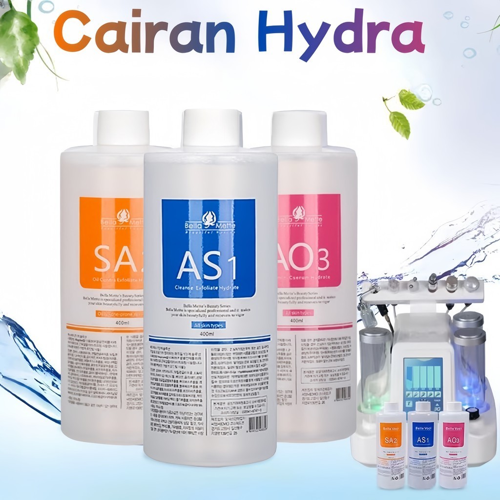 400ML Cairan Hydra Serum Hydra peel AS1 AO3 SA2 Oxygen spray  Aqua Dermabrasion Serum Hydra Aqua Der