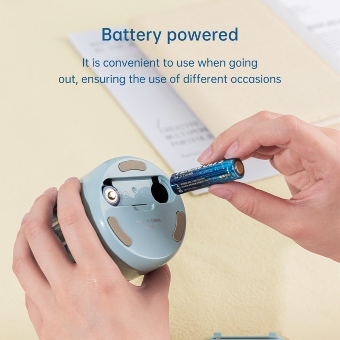 

Deli Electric Pencil Sharpener / Rautan Pensil Otomatis Lucu EH508 - Putih