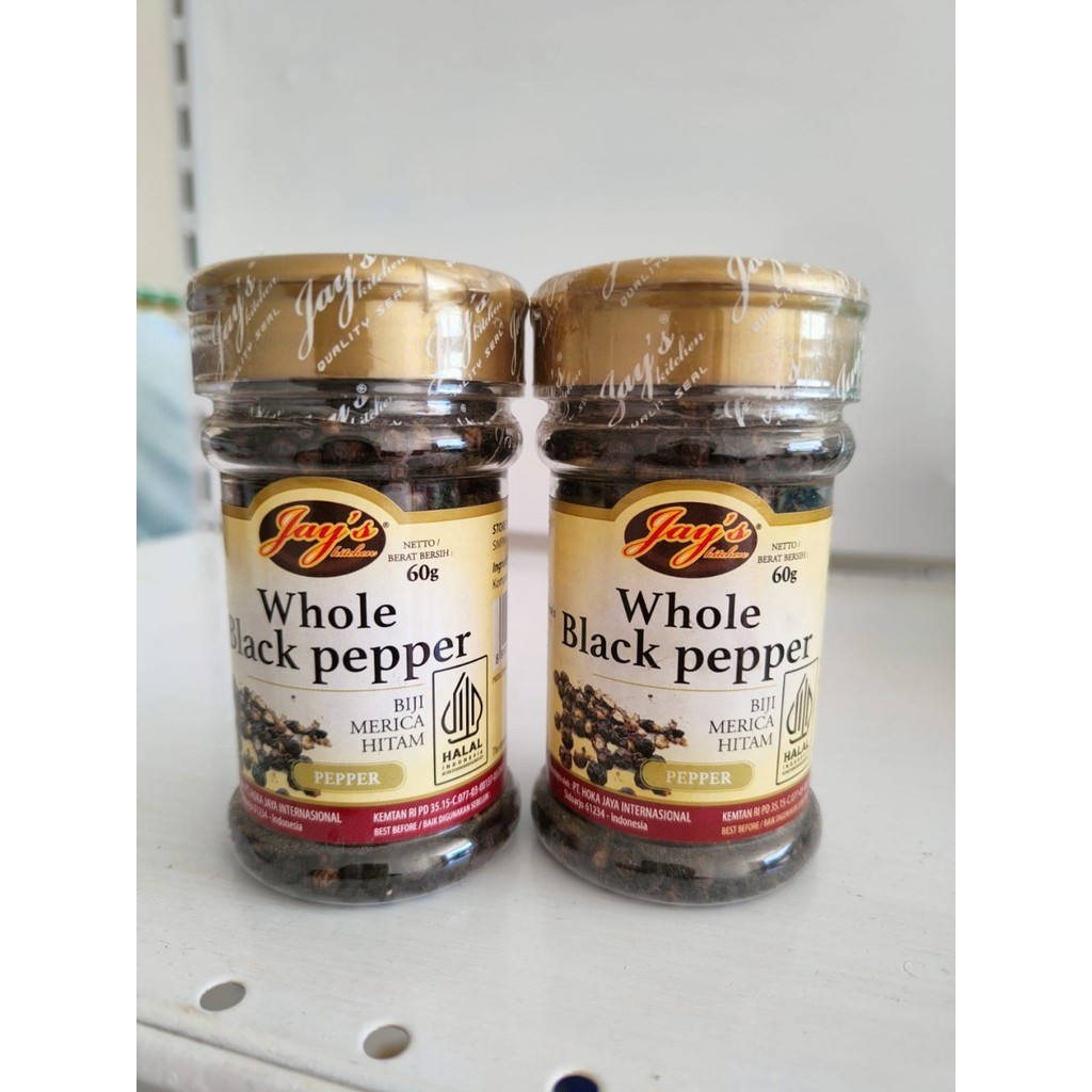 

Jay's Black Pepper Whole 55gr