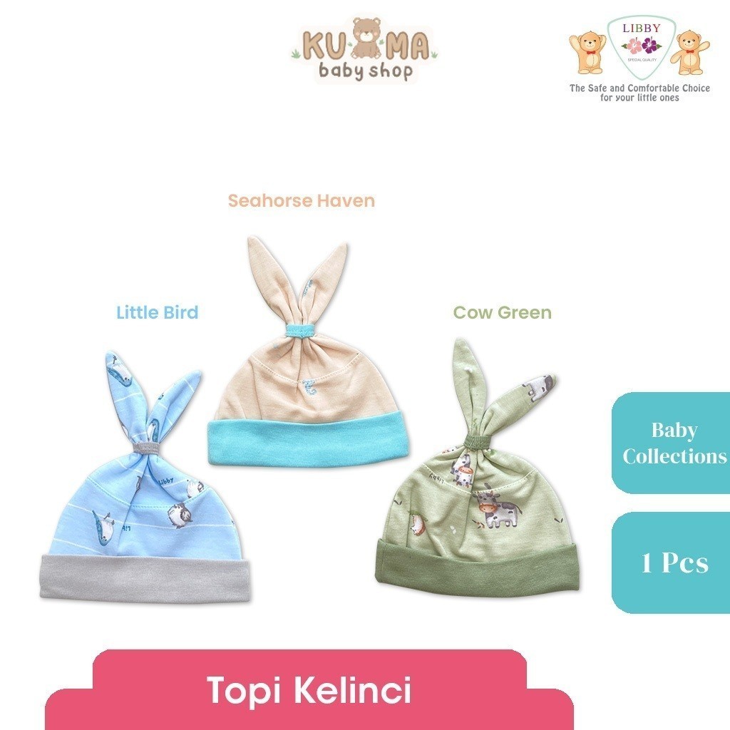 LIBBY Topi Newborn Motif Baby Collection(1 pcs)