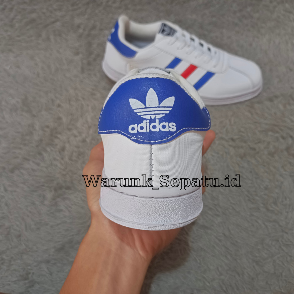 sepatu adidas349 gazelle pria dan wanita putih hitam sol hitam fasion kekinian/BISA BAYAR DI TEMPAT 