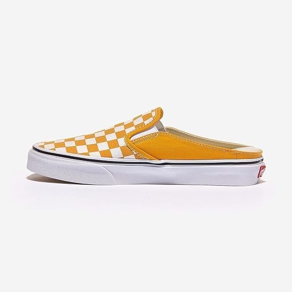 vans slipon checkerboard yellow mule original  sepatu Vans mule