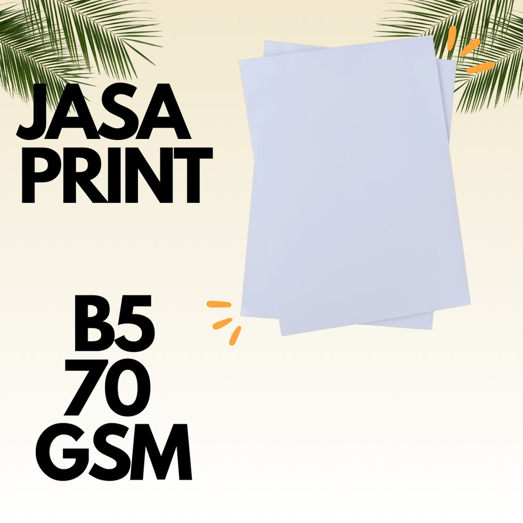 

JASA PRINT B5 70 GSM