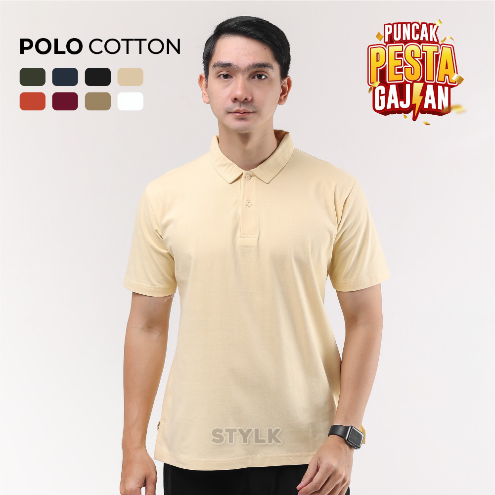 Stylelaki – POLO Cotton Combed 24s - kemeja kaos pria