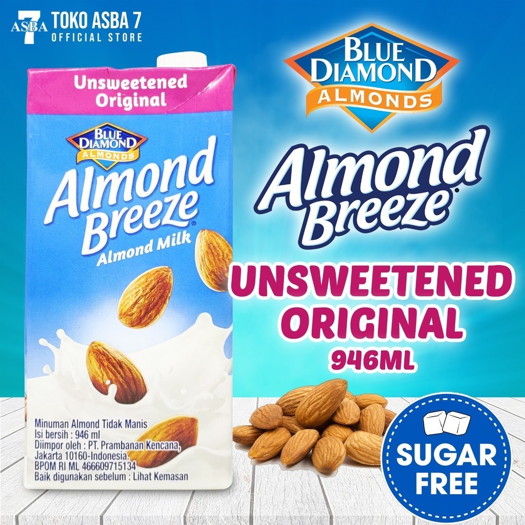 

ALMOND BREEZE MILK UNSWEETENED ORIGINAL 946ML