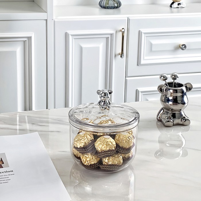 

Toples Lebaran Model Terbaru Toples Bening Penyimpan Makanan HSB787 - 900ml