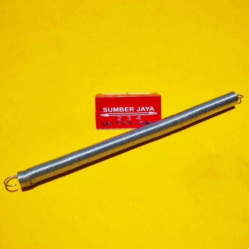 Per Tarik Panjang 220 MM Diameter Kawat 1,5 MM Pir Pegas Spring Peer Lentur 11 X 14 X 1,5 TERMURAH