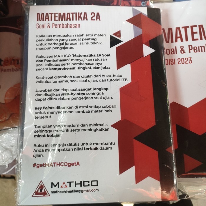 ✨BISA COD✨ - MATEMATIKA 2A SOAL DAN PEMBAHASAN MATHCO Edisi 2023 terbaru