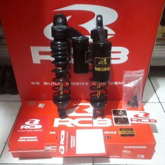 SHOCKBREAKER SHOCK BELAKANG TABUNG AEROX 155  ALL NEW NMAX 2020 155 RCB MB-2 BLACK SERIES ASLI ORI O