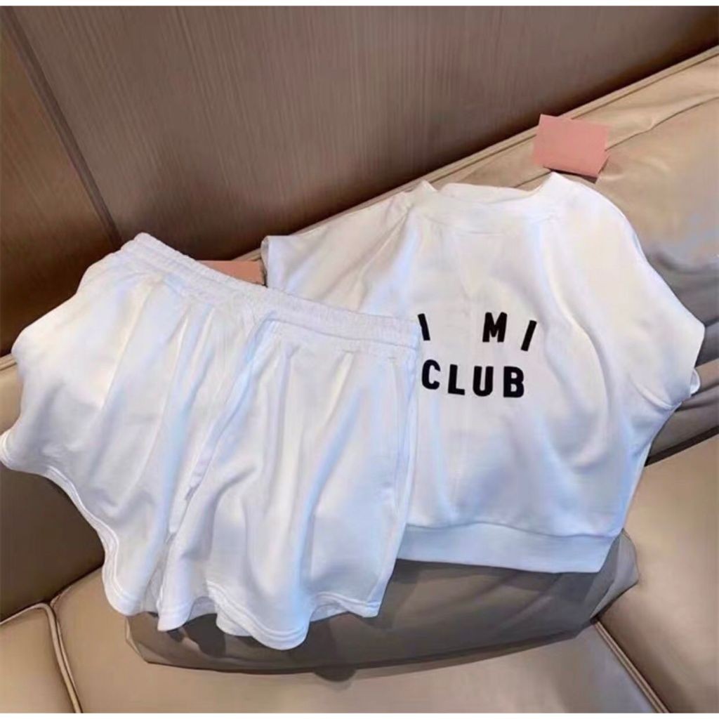 SPACEBABY Setelan Sport Anak Perempuan Setelan Anak Perempuan Fashion Bahan Katun Baju Setelan Moder