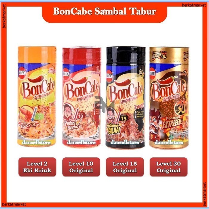 

Kobe Bon Cabe Boncabe Bon-Bon Cabai Sambal Bubuk Tabur Sachet Level 10 15 30 50 25gr Kita Taburan Botolan Bumbu Ikan Roa Cabai Teri Ebi Nori 3 1kg 150ml 1500ml Botol Refill