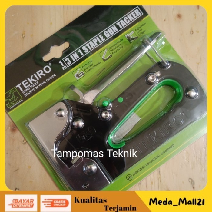 

[KUALITAS TERBAIK] PROMO Staples Tembak Tekiro Original 614mm Staples Gun "Bisa COD