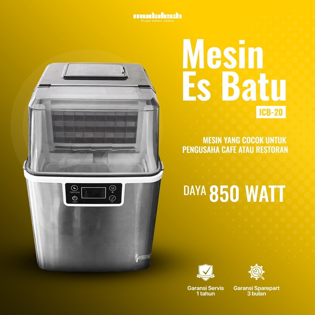 Mesin Pembuat Es Batu Iceler Mesin Ice Cube Cocok Untuk Cafe