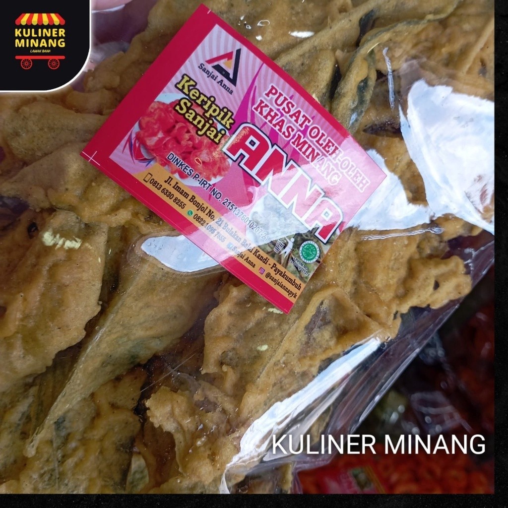 

[Extra Packing] Kripik Bayam Anna Pariaman Snack Kuliner Minang Kabau