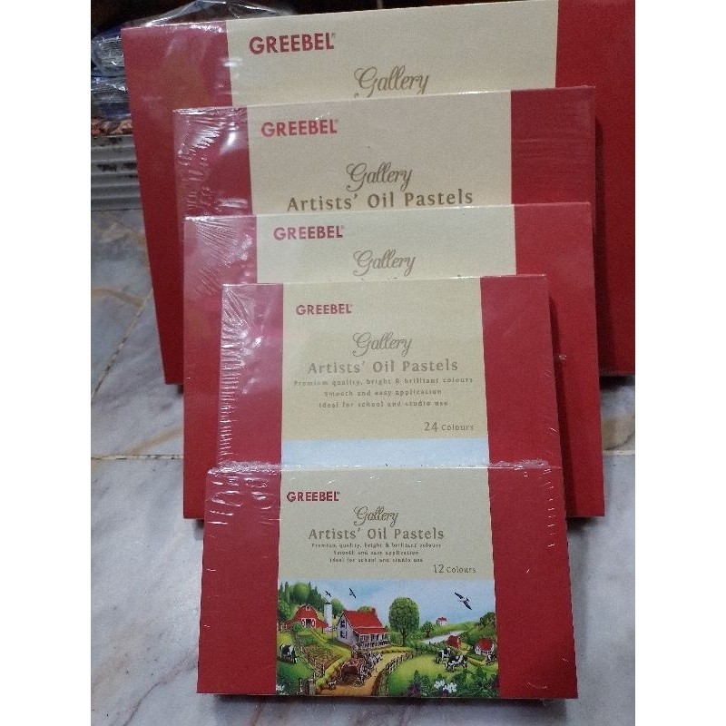 

[PROMO MURAH] CRAYON / OIL PASTEL ARTISTS GREEBEL 12, 24, 36, 48, 72 COLOR [ ORIGINAL ]