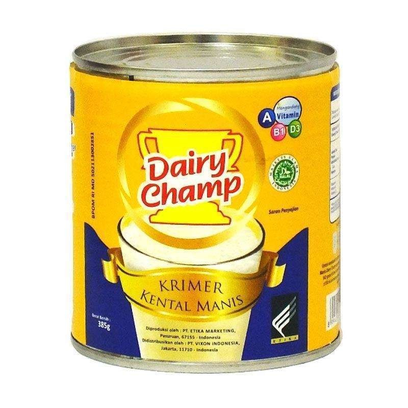 

COD SUSU KENTAL MANIS DAIRY CHAMP 500 GRAM