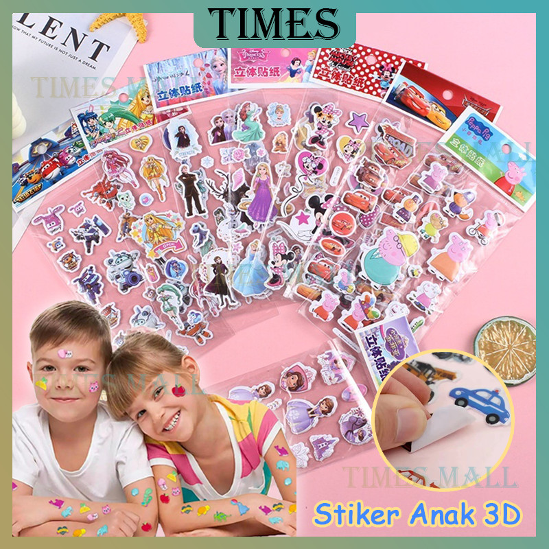 

Stiker Mainan Tempel/Stiker Timbul 3D/Stiker Mainan Anak Timbul/Stiker Timbul Anak Reward/Sticker Karakter Timbul/Stiker Timbul Panjang