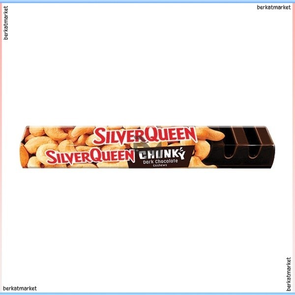 

SILVER QUEEN CHUNKY BAR DARK 95 GR COKELAT