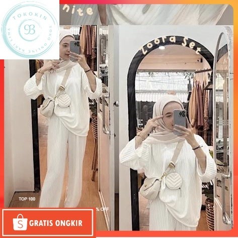 One Set Kekinian / GFS SR ZOORA APRIL KNIT SET