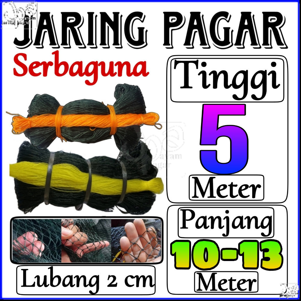 Jaring Ayam Lubang 2 cm Lebar 5 Meter / Jaring Pagar Ayam / Jaring Kandang Ayam