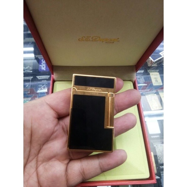 Korek Api/Lighter DuPont Paris Original Gold Dust Edition