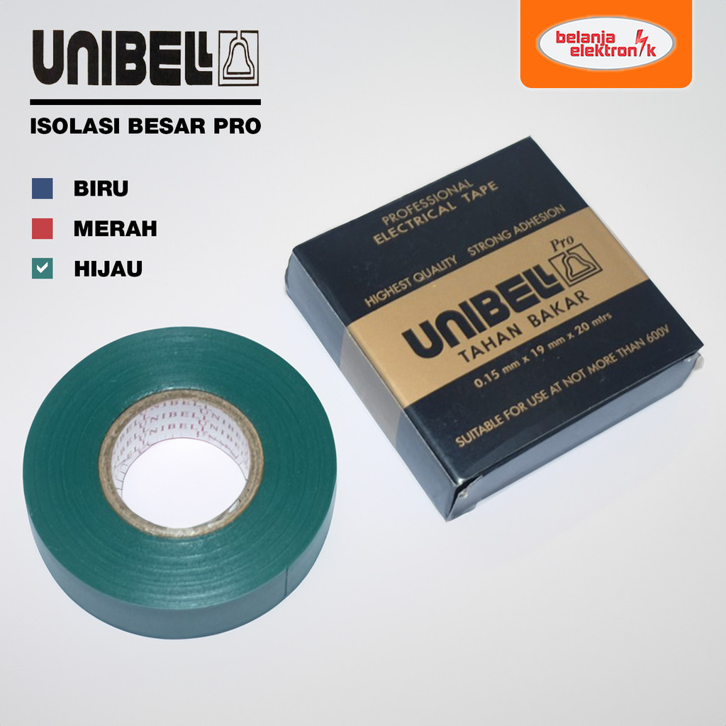 

UNIBELL ISOLASI BESAR PRO HIJAU