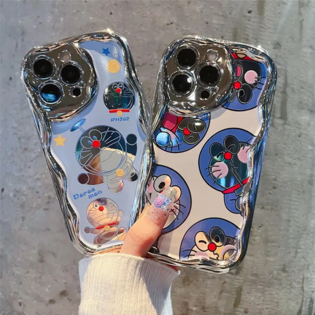 SOFT 3DCASE DORAEMON IPHONE- Case HP iPhone 11 13 XR 12 14 15 PRO Plus +11 12 13 14 15 PRO MAX X XS 