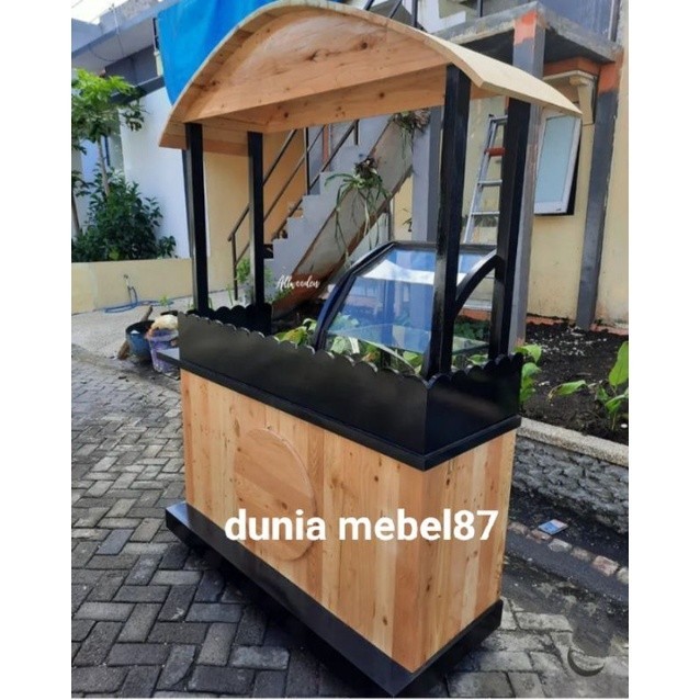 BIG SALE Gerobak Jualan Murah Booth Portabel booth minimalis modern