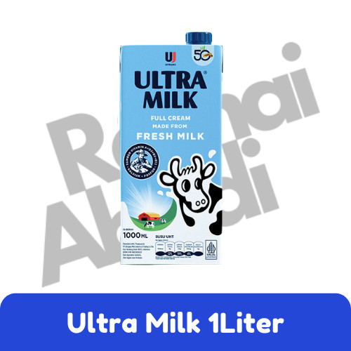 

ULTRA MILK SUSU UHT FULL CREAM 1 LITER
