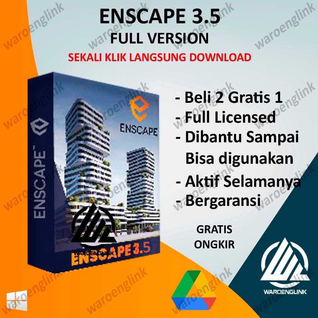 [wl] Enscape 3.5.2 Full version - SOFTWARE MURAH - APLIKASI