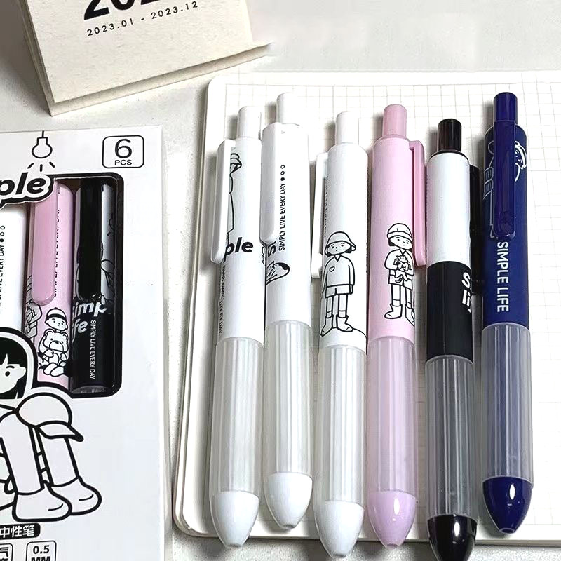 

Pulpen / Pena Gel Mekanik 0.5mm / Morandi Gel Pen / Gel Pen Motif Lucu / Pulpen Gel / Ballpoint / Bolpoin / Bolpoint Pena Cute / Pulpen Penulisan Halus / Pulpen Gel Alat Tulis